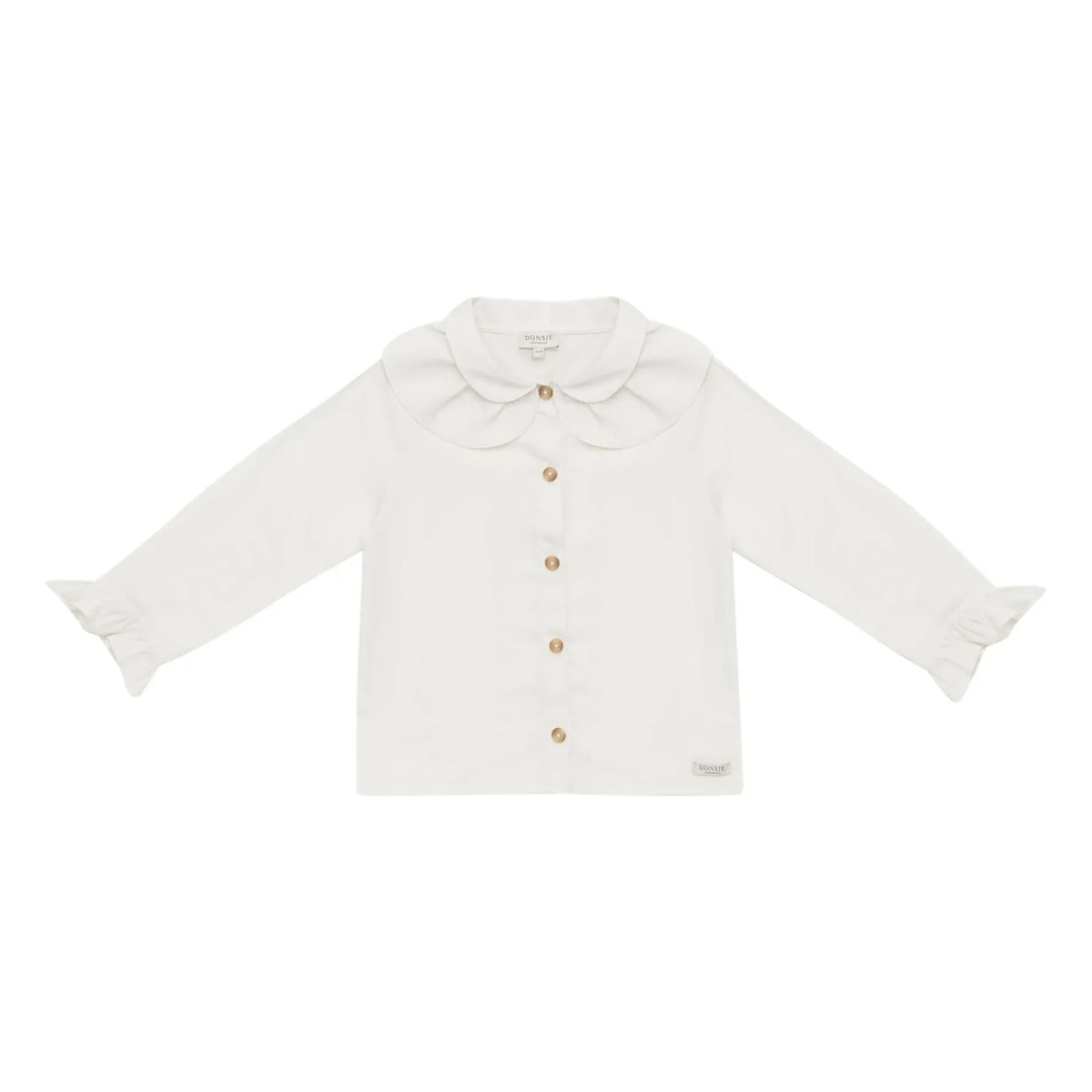 Donsje - Nien Organic Cotton Blouse | White