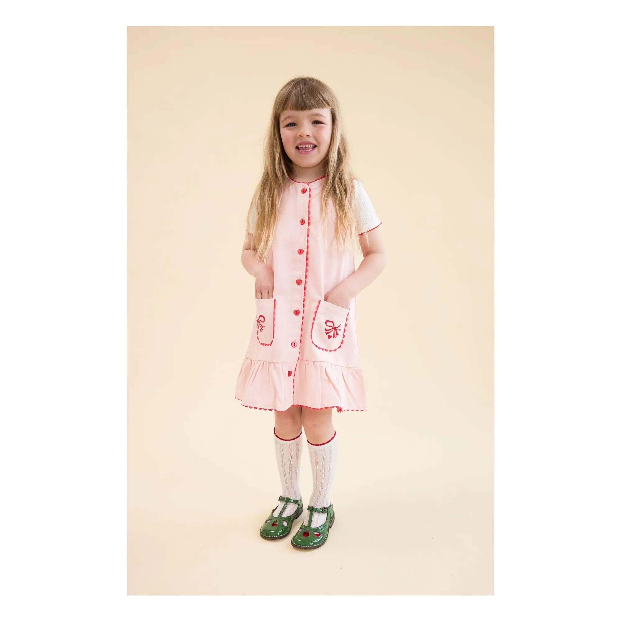 Flöss - Elina Dress | Light Pink