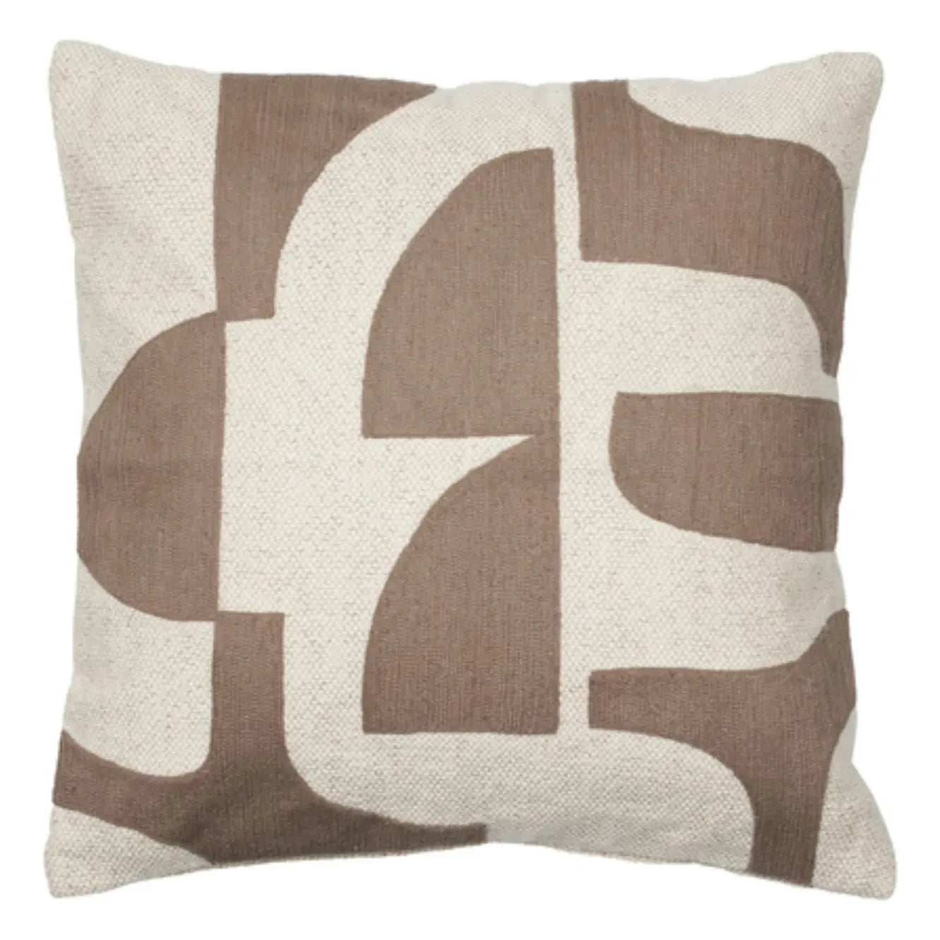 Broste Copenhagen - Mundo Pillow Cover | Frosted Brown