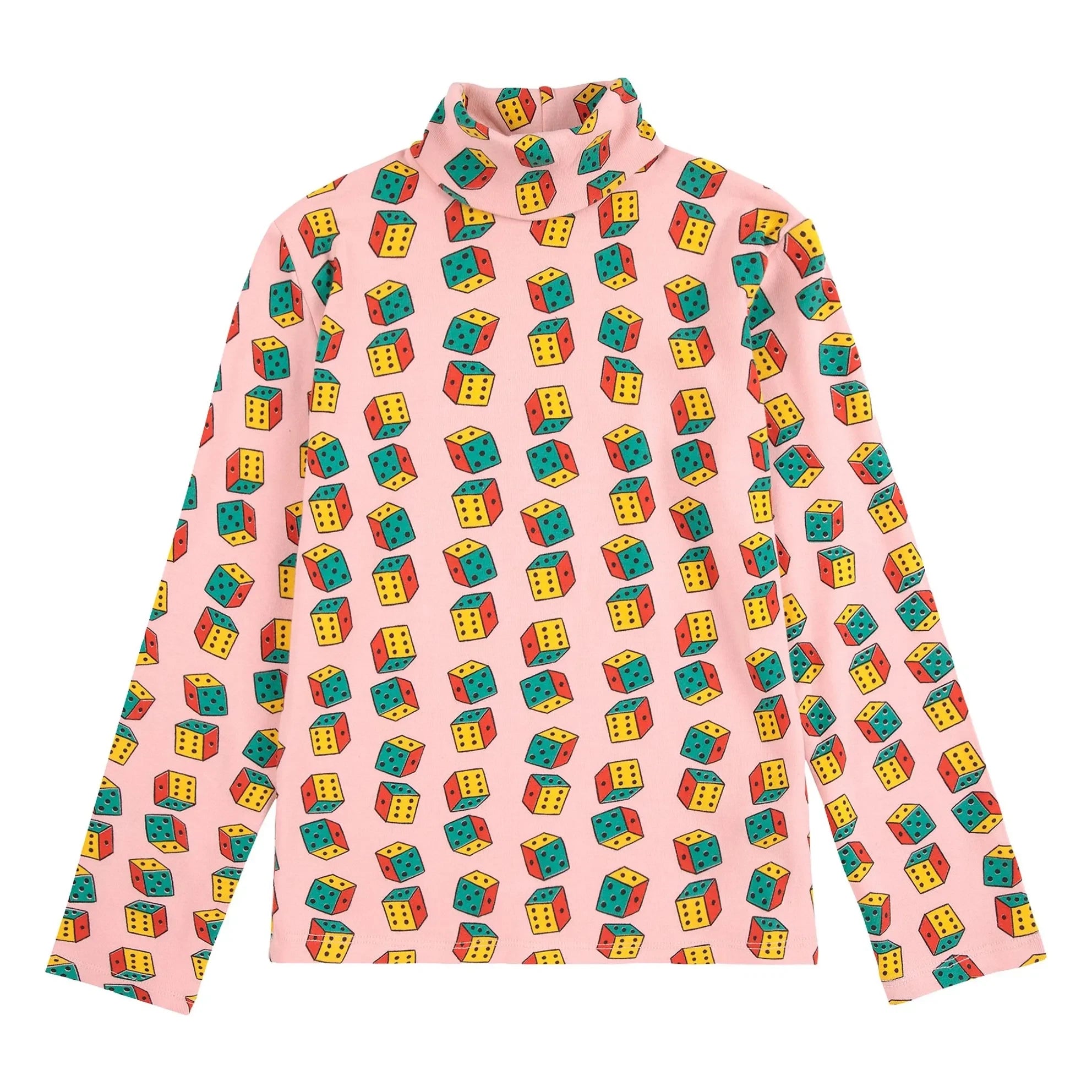Bobo Choses - Organic Cotton Ribbed Boat Neck | Pink