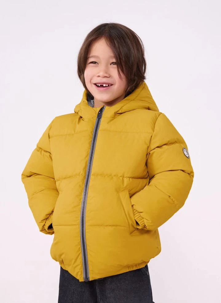 Petit Bateau - Plain Puffer Jacket | Yellow