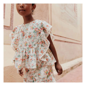 Louise Misha - Inès Organic Cotton Blouse | Cream