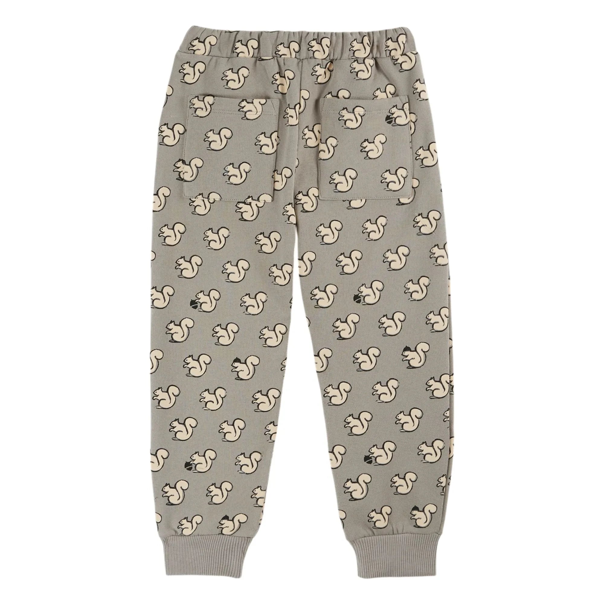 Emile et Ida - Organic Cotton Squirrel Jogger | Light Gray