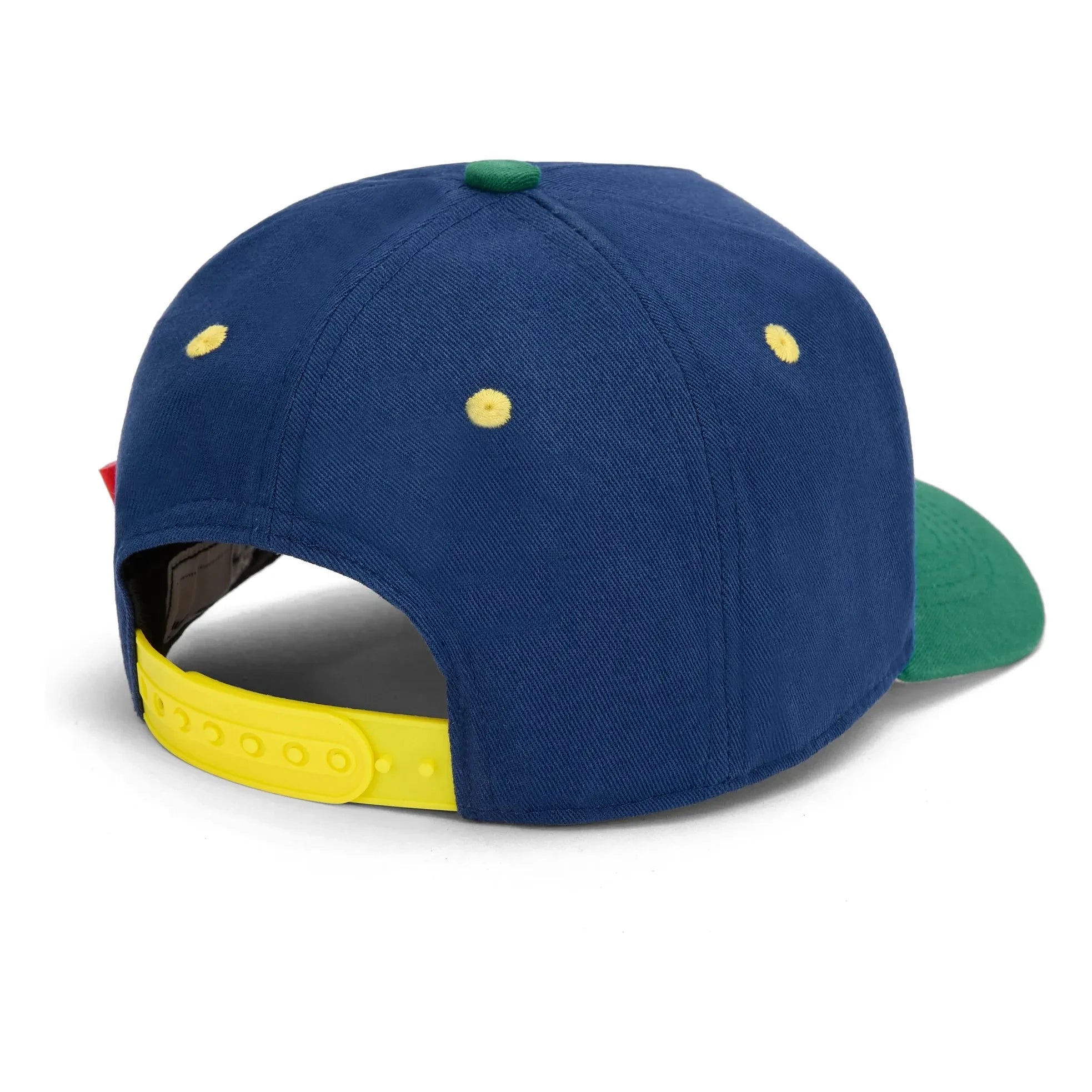 Hello Hossy - Mini Night Organic Cotton Curved Brim Hat | Navy