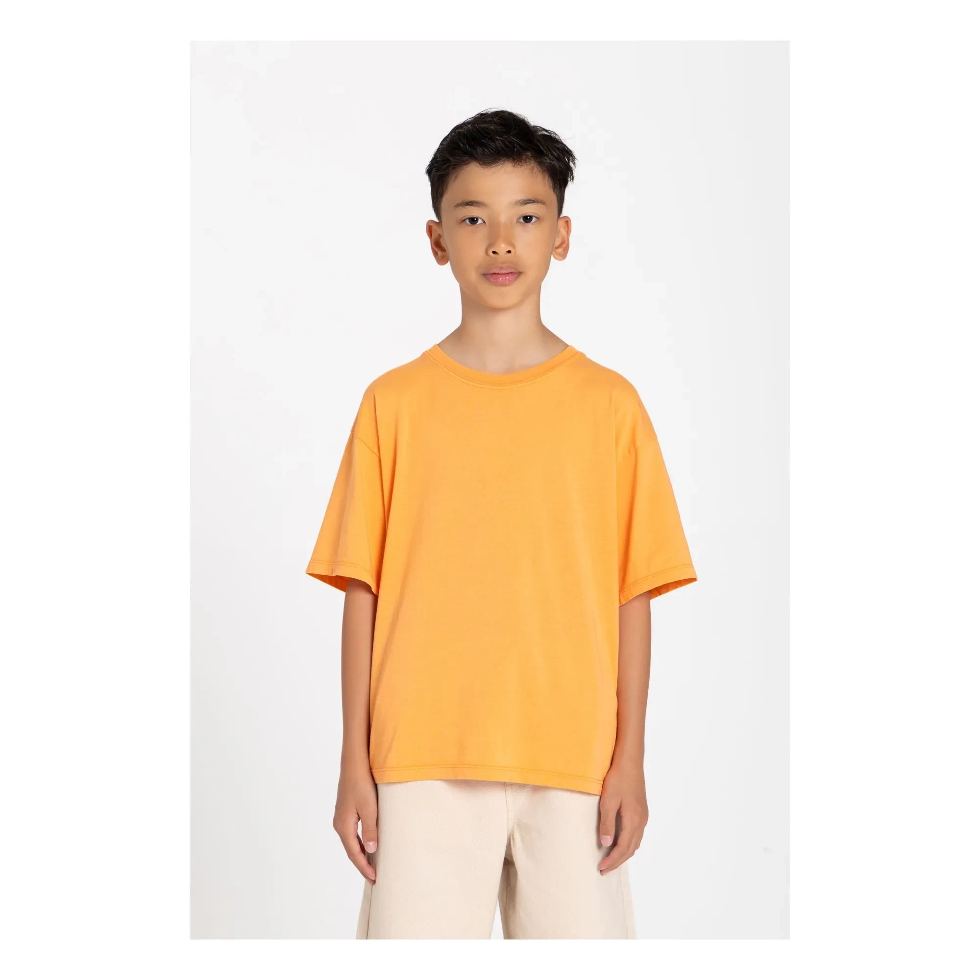 Smallable Kid - Nils Organic Cotton T-Shirt | Orange