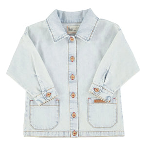 Piupiuchick - Denim Peace Jacket | Washed Blue