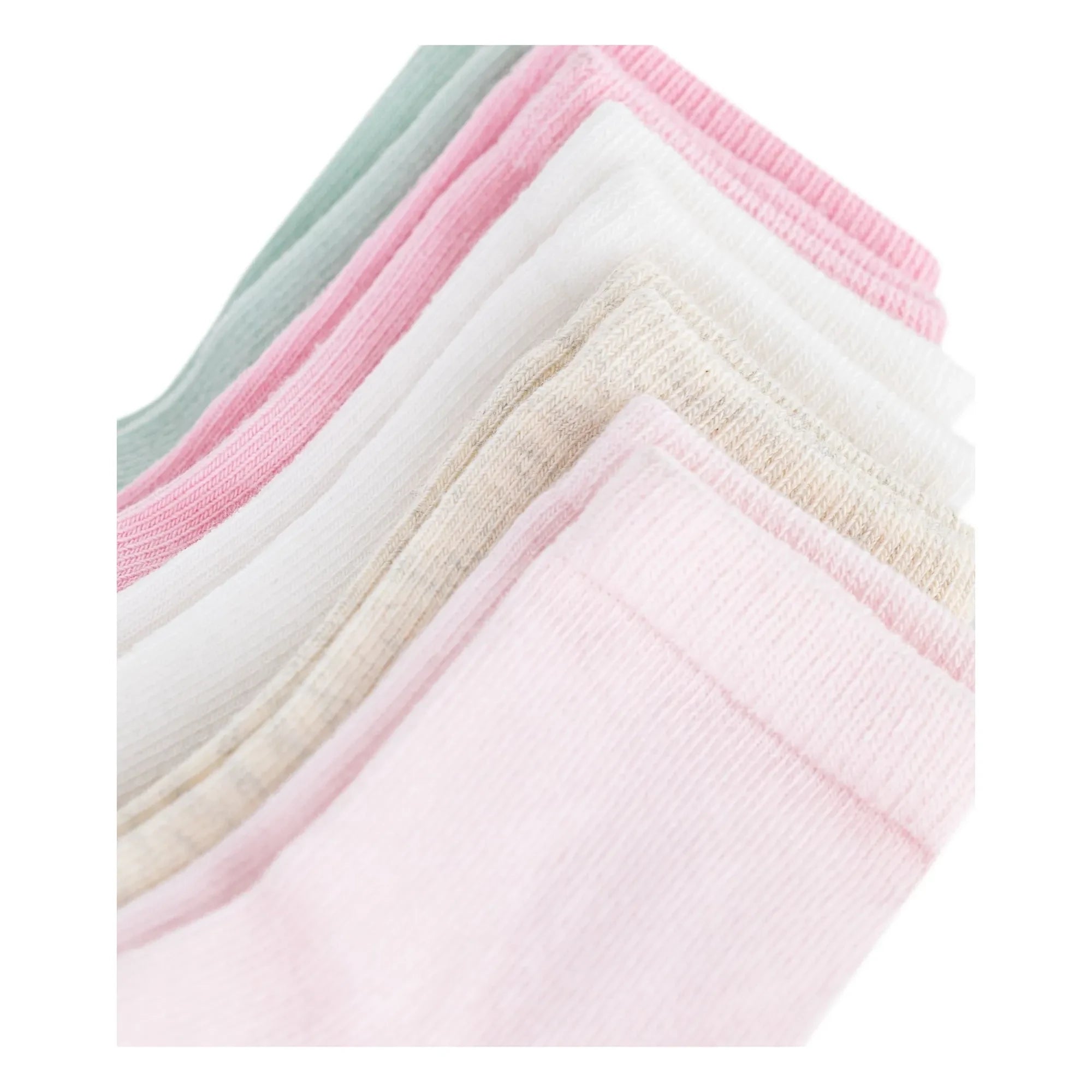 Petit Bateau - 5 Pairs of Plain Socks | Pink