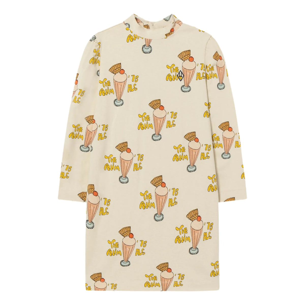 The Animals Observatory - Bug Jersey Dress | Ecru