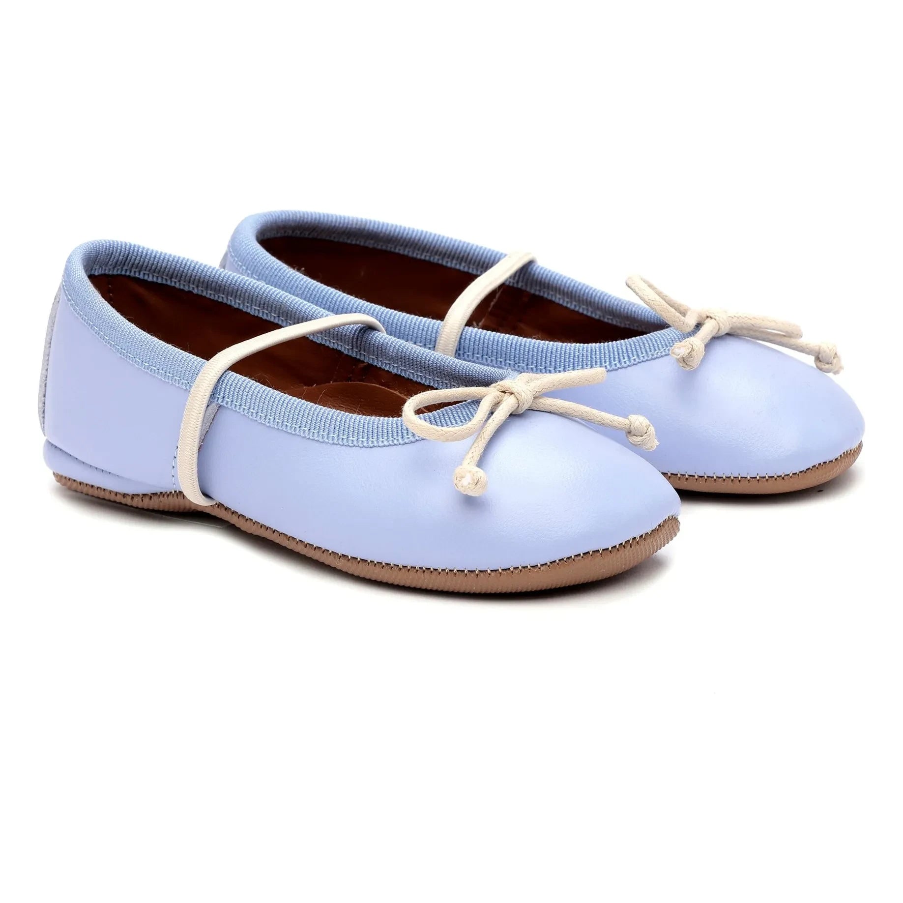 Pèpè - Bowtie Ballerinas | Sky Blue