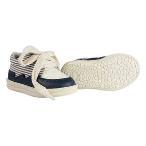 Donsje - Hansy Striped Sneakers | Night Blue