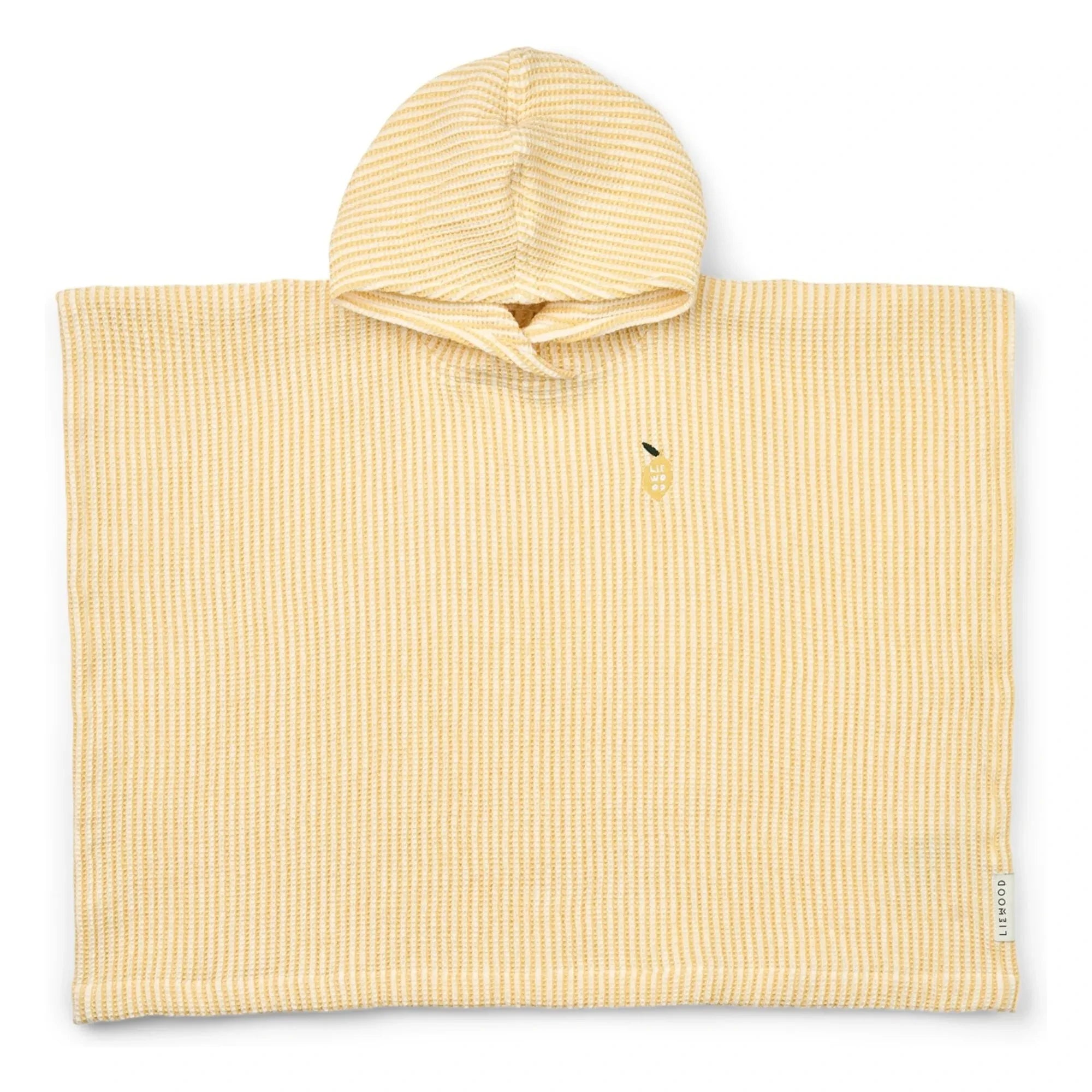 Liewood - Paco Bath Robe | Lemon Yellow/Cream