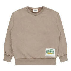 Finger in the nose - Organic cotton sweatshirt | Vizyon brown