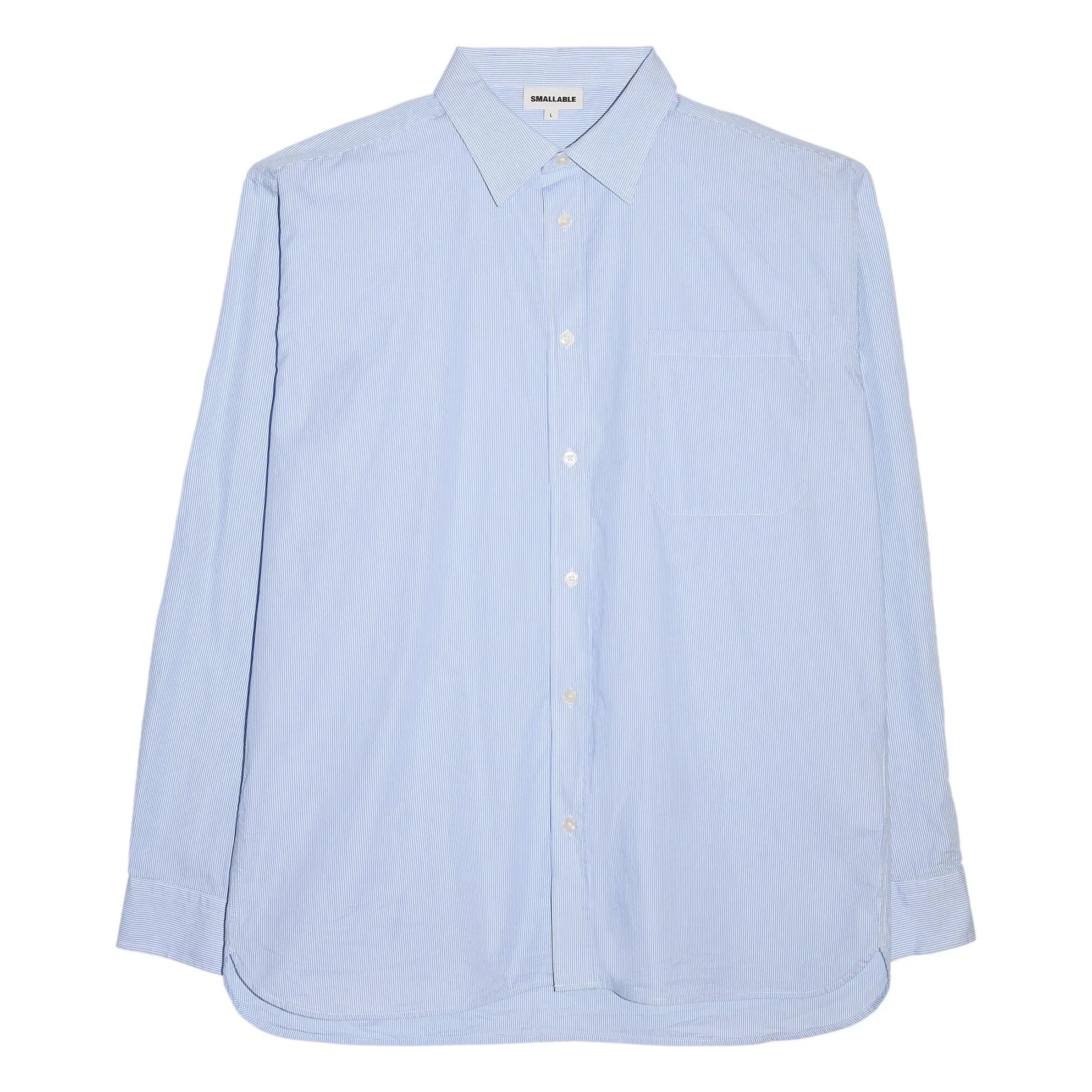Smallable Man - Zola Striped Shirt | Light Blue