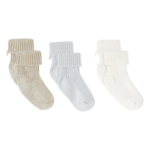 Tartine et Chocolat - 3 Pairs of Socks Set | Light Blue