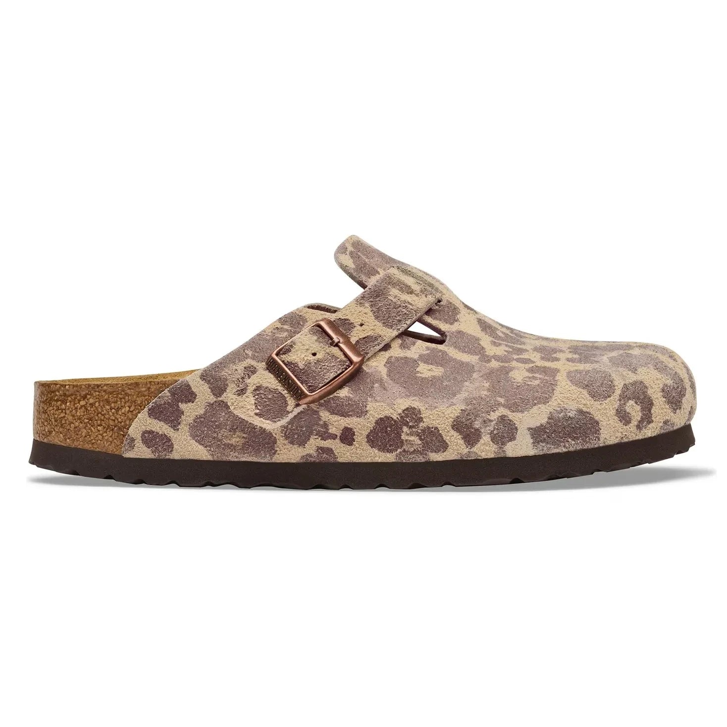 BIRKENSTOCK - Boston Suede Clogs | Sand