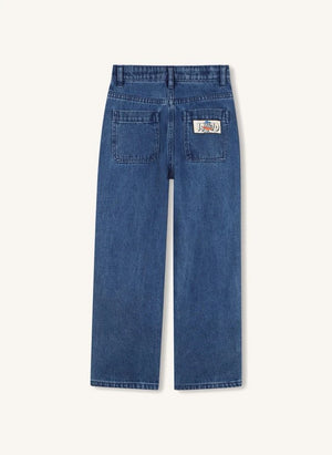 Kenzo - Puzzle İşlemeli Jean | Mavi