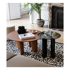 The Socialite Family - Lake Painted Beech Wood Carlotta Side Table | Black