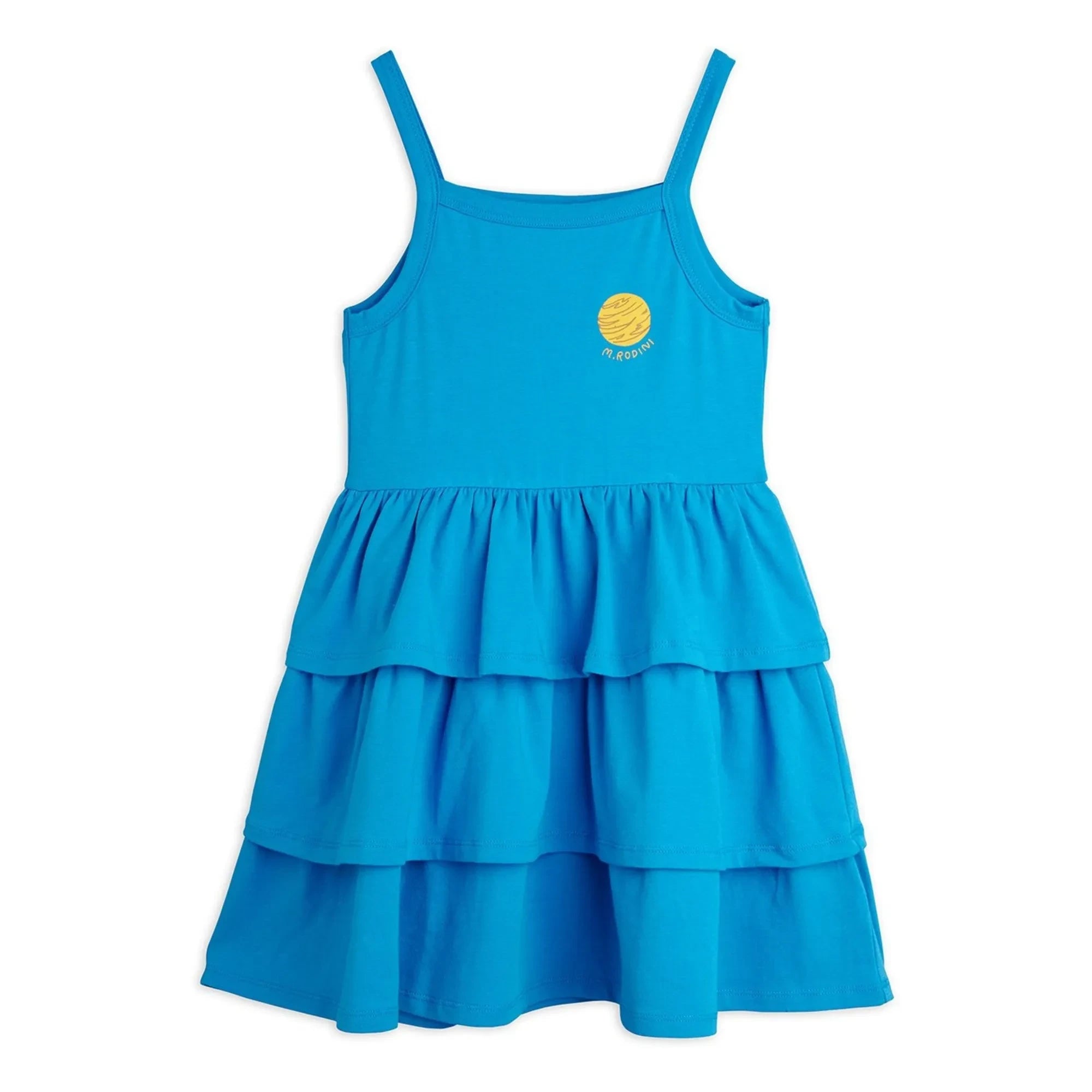 Mini Rodini - Organic Cotton Dress | Blue