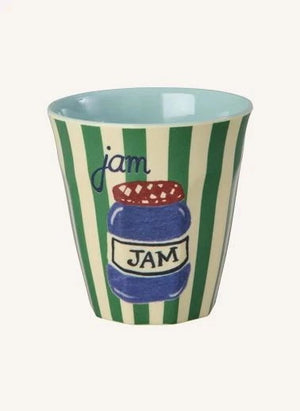 Rice - ABC Melamine Cups - Set of 6 | Light Blue