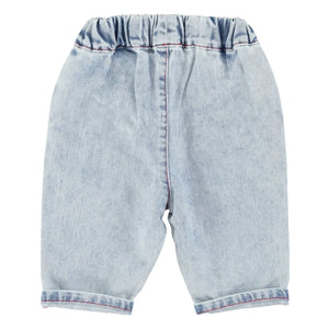 Piupiuchick - Slim Fit Baby Jeans | Washed Blue