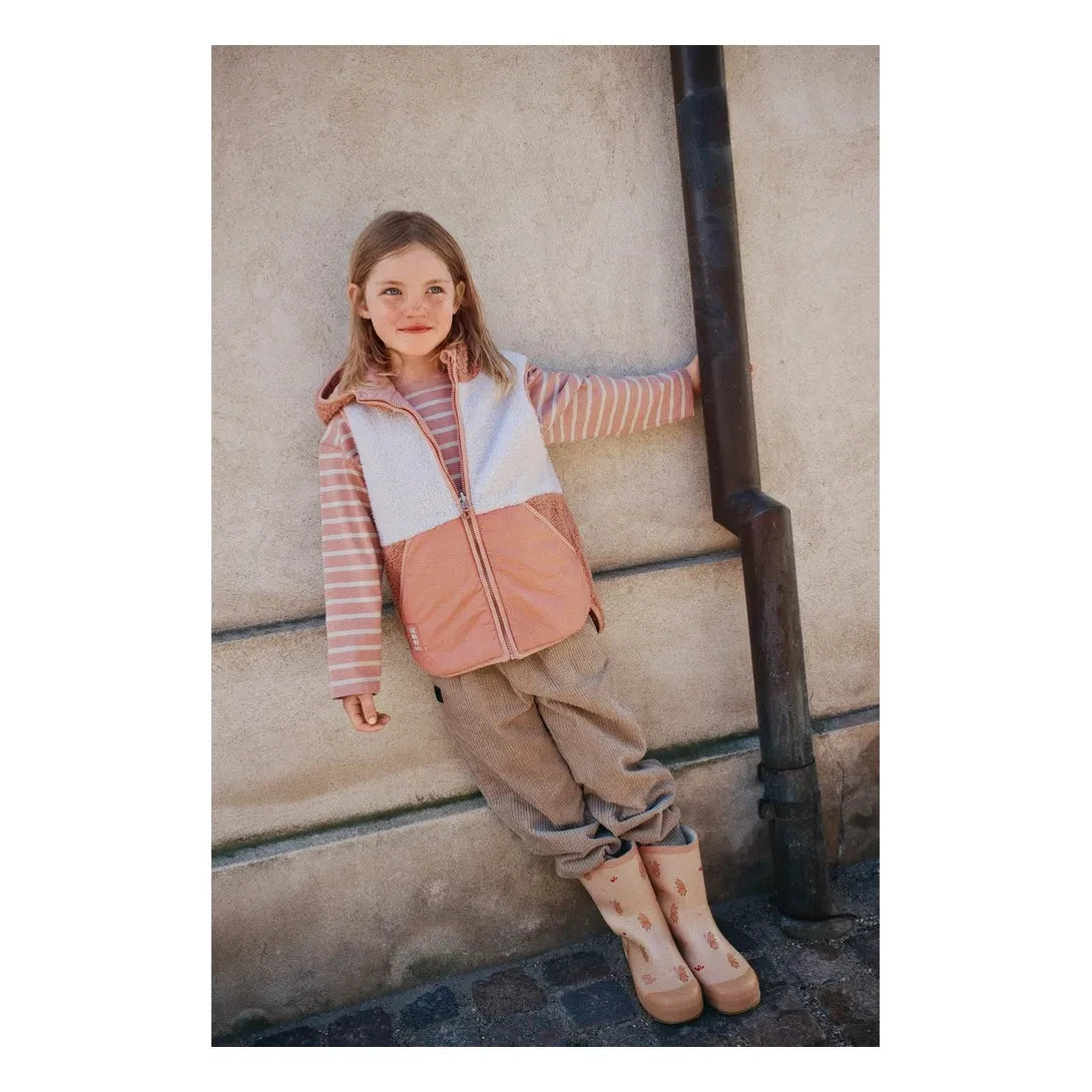 Liewood - Diana Sherpa-Style Sleeveless Jacket, Made from Recycled Fibers | Light Pink