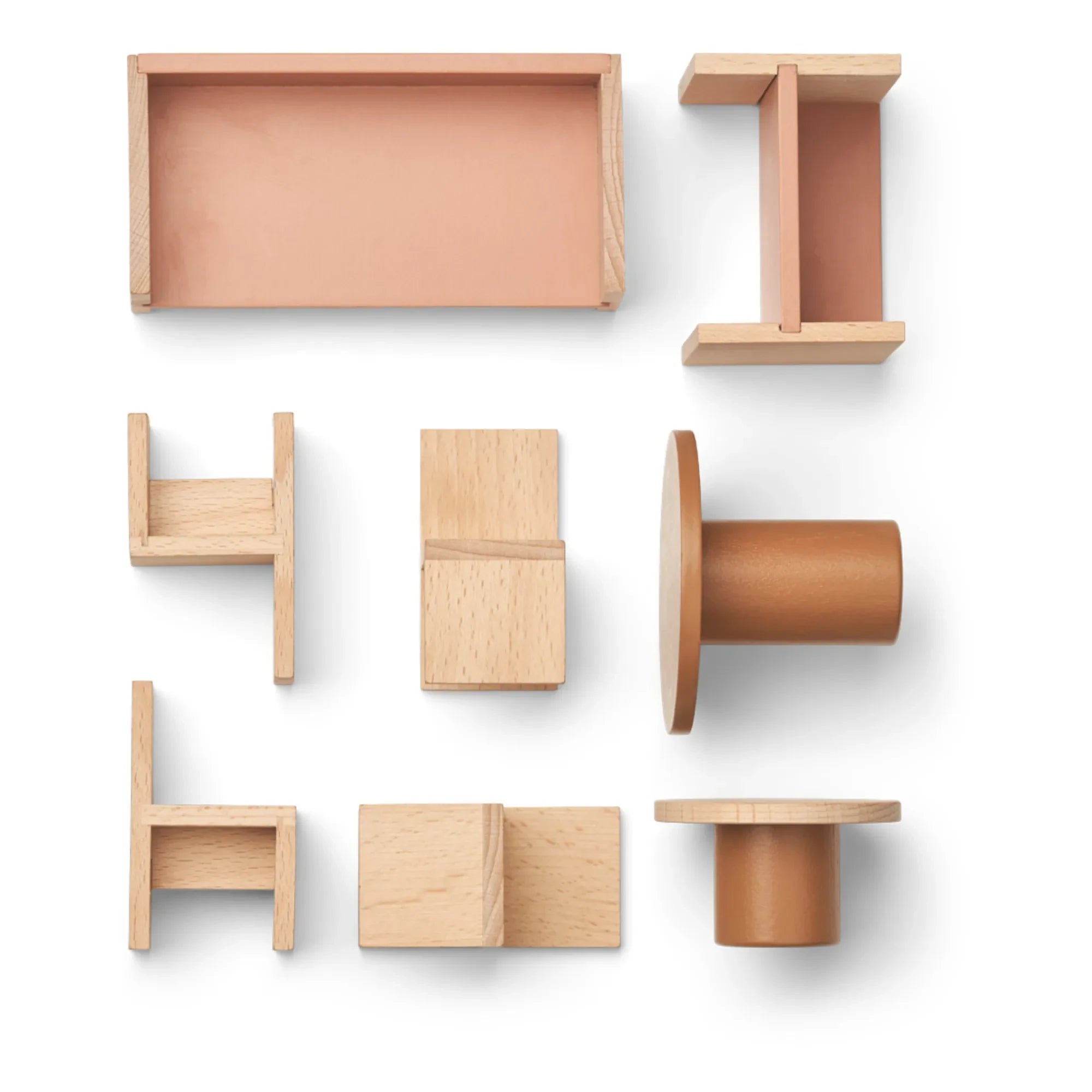 Liewood - Pink Toy House Living Room Furniture Set