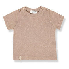 1+ in the family - Kamari Chiné T-Shirt | Earth Brown