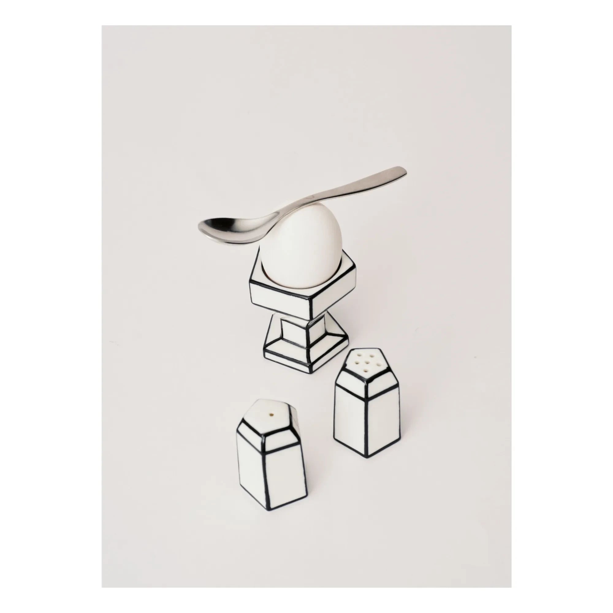 Serax - Carte Blanche Egg Containers - Set of 2 | White