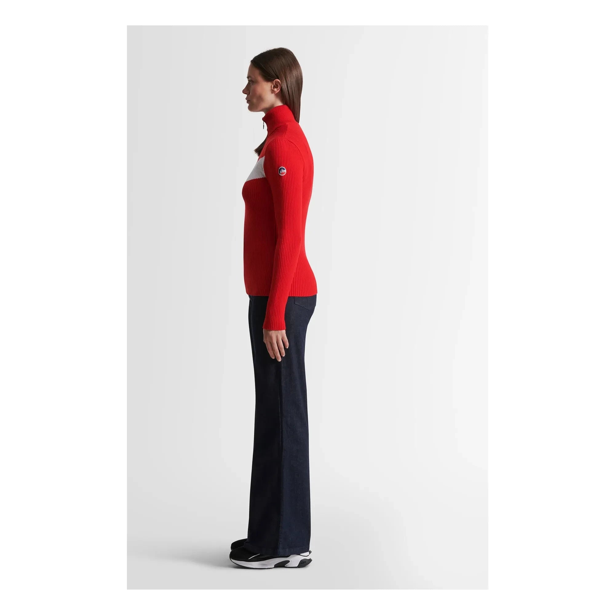 Fusalp - Andromeda Zip-Up Sweater | Red
