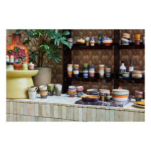 HKliving - Stoneware Mug | Orange