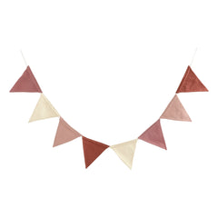 Sebra - Decorative Banner Flag | Pink