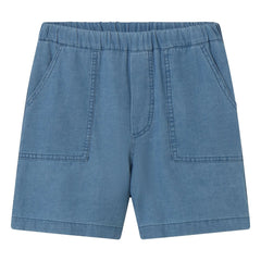 Cozmo - Denim Wolf Bermuda Shorts | Blue