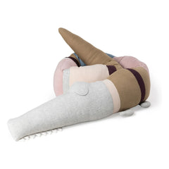 Sebra - Crocodile Pillow | Pink