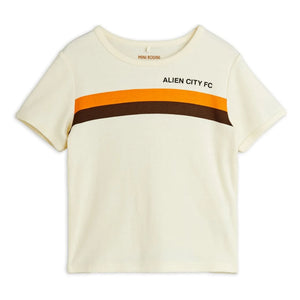 Mini Rodini - Alien City 8 organic cotton T-shirt | Ecru