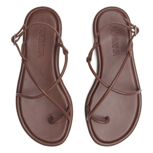 Augusta - Alice Sandal | Chocolate