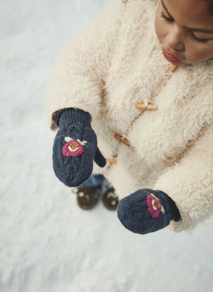 Louise Misha - Ania Laine Gloves | Navy