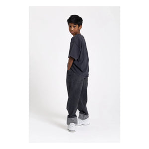 Hundred Pieces - Jean Large Hoodie | Black