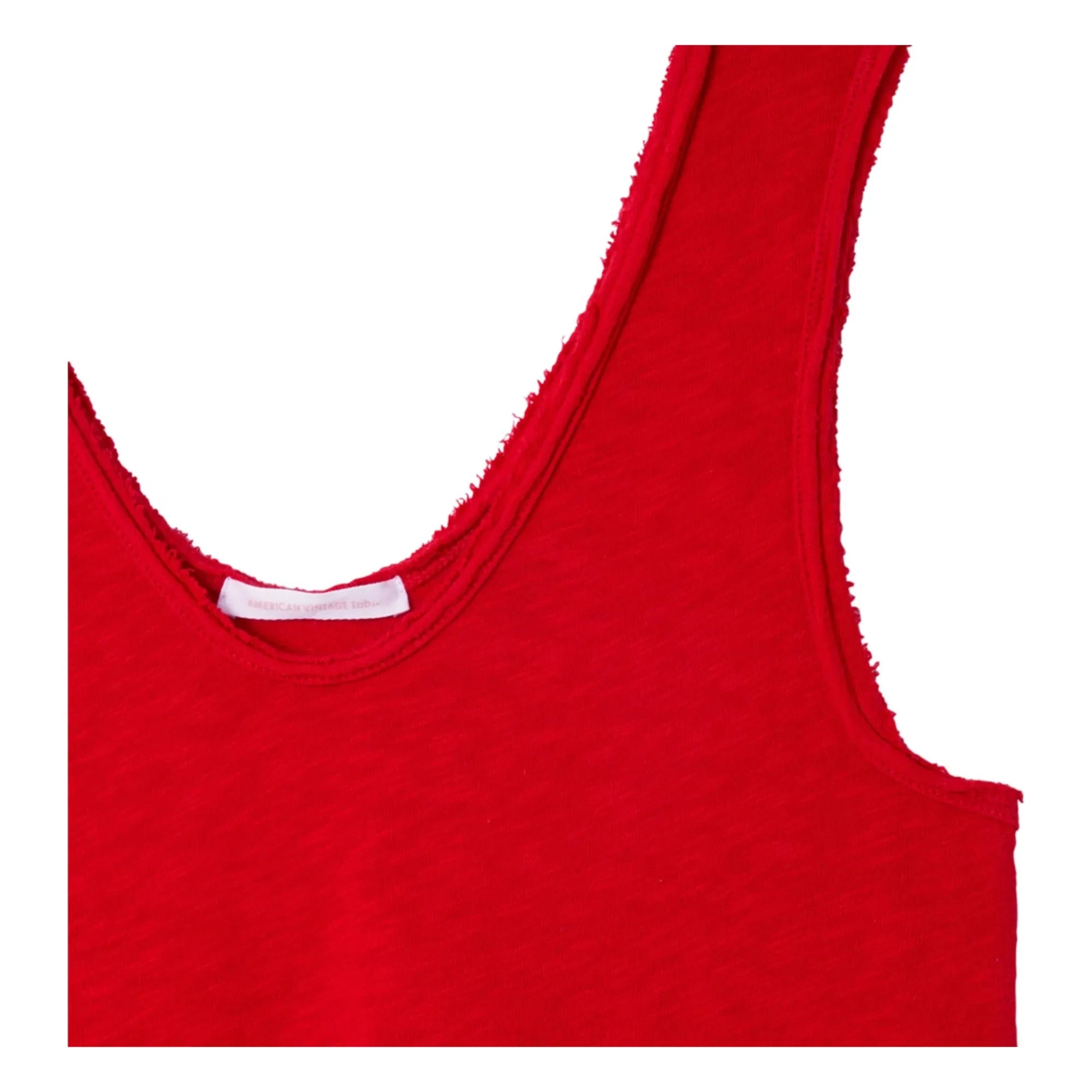 American Vintage - Sonoma Cotton Tank Top | Tomato Red