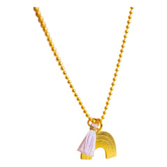 Adorabili - Rainbow Pendant | Gold
