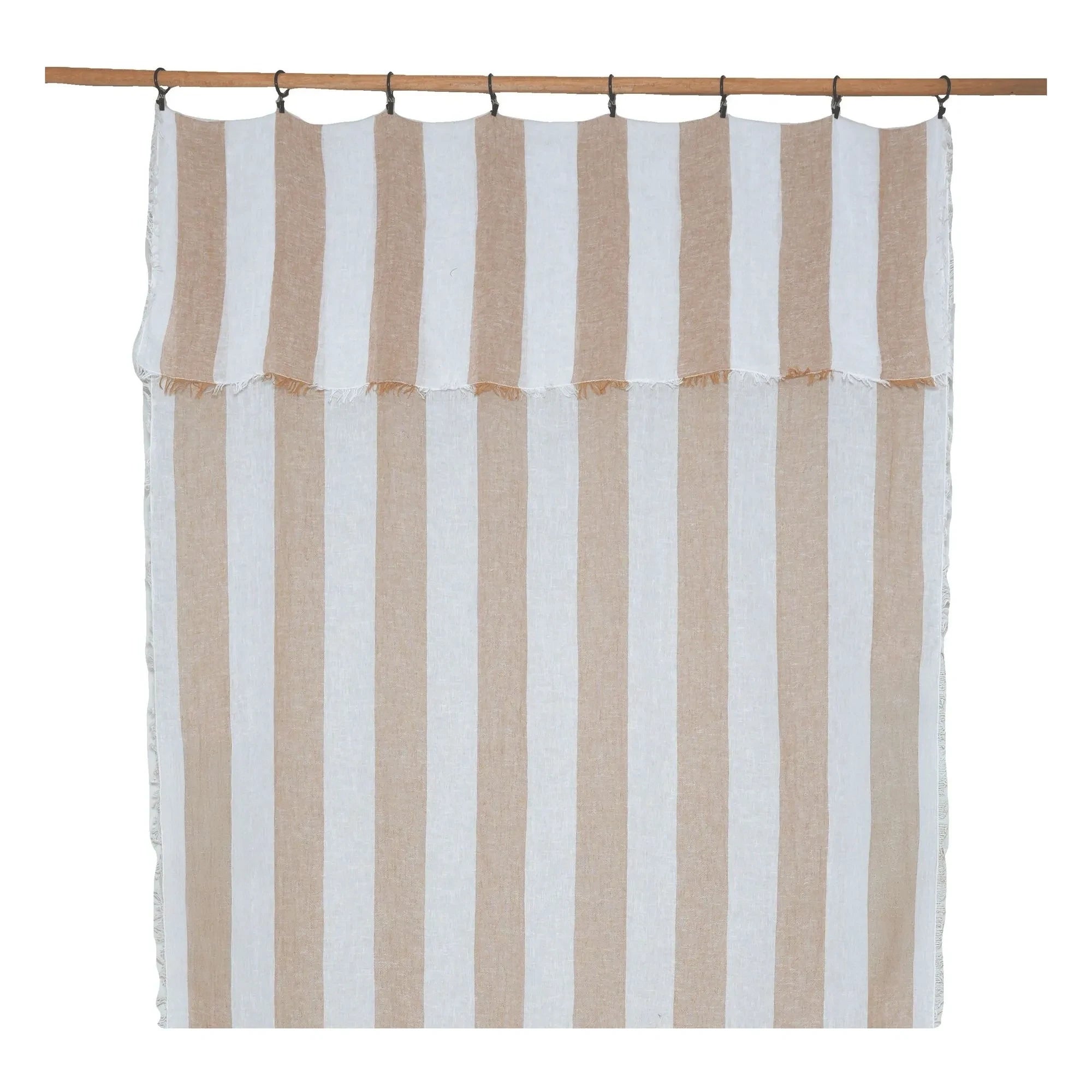 Haomy - Turin Linen Curtain | Tobacco