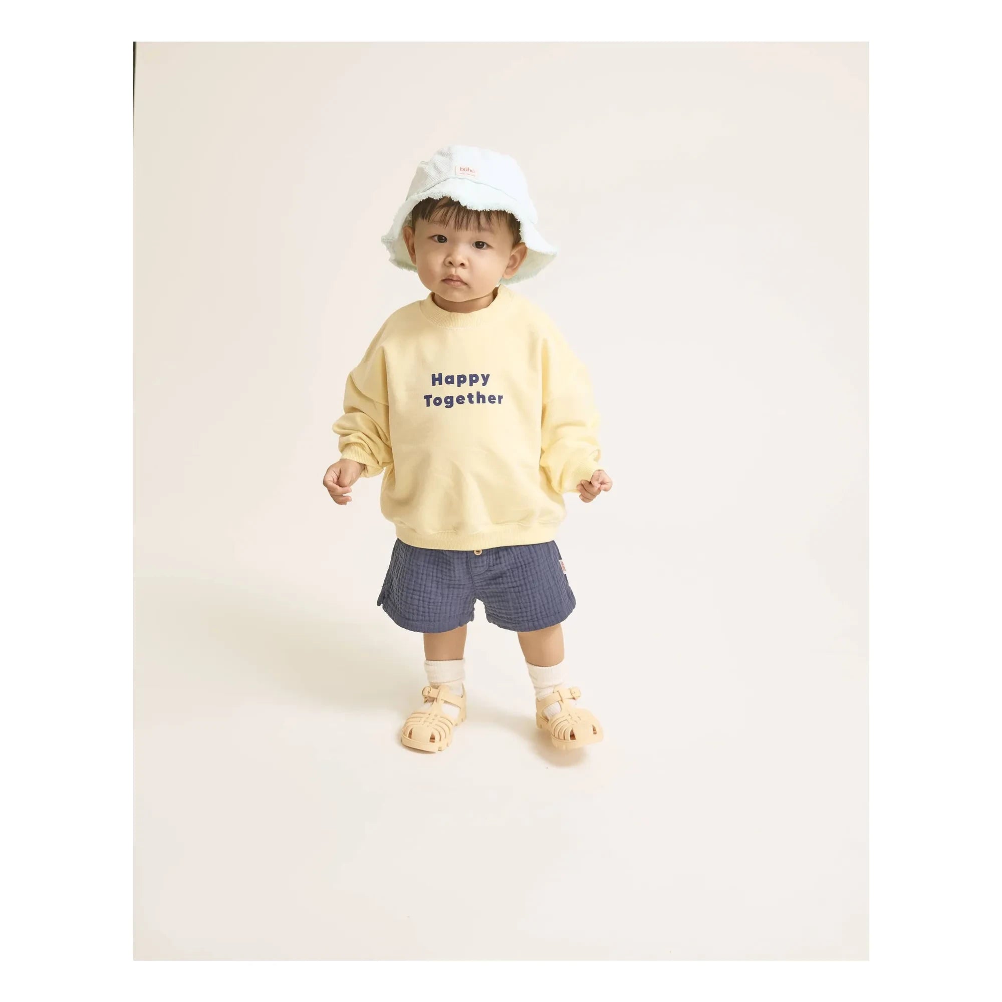 Búho - Happy Together Sweat Organic Cotton Fleece | Yellow