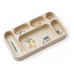 Liewood - Mosu Divided Plate | All Together/Sandy