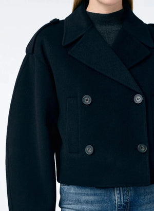 Vanessa Bruno - Beran Wool Coat | Navy