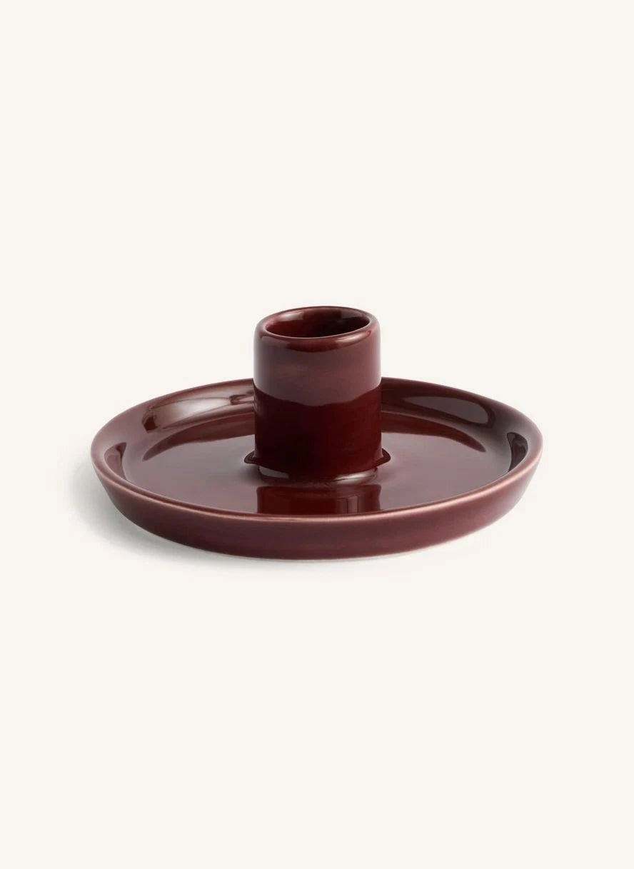Hay - "Disk" Terracotta Candle Holder | Hazel