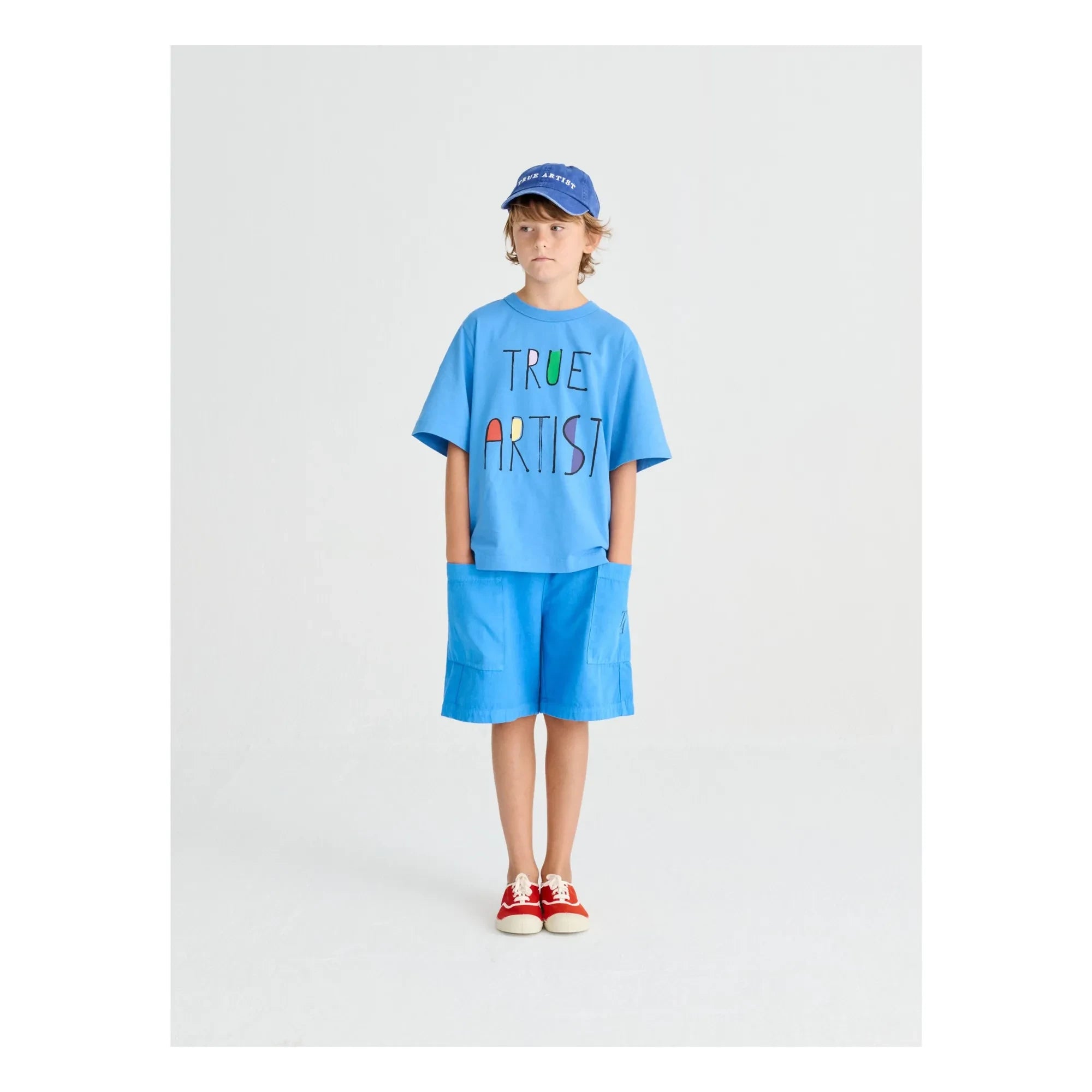 True Artist - No.5 Organic Cotton T-shirt | Royal Blue
