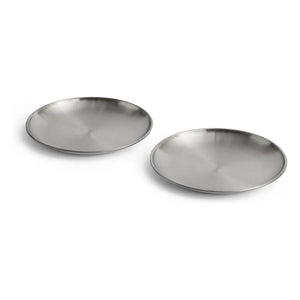Hay - Outdoor Market Steel Plates, Jasper Morrison - Set of 2 | Steel