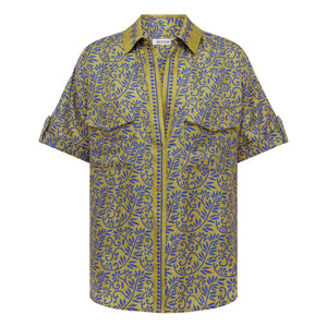 Boteh - Verve Silk Shirt | Blue