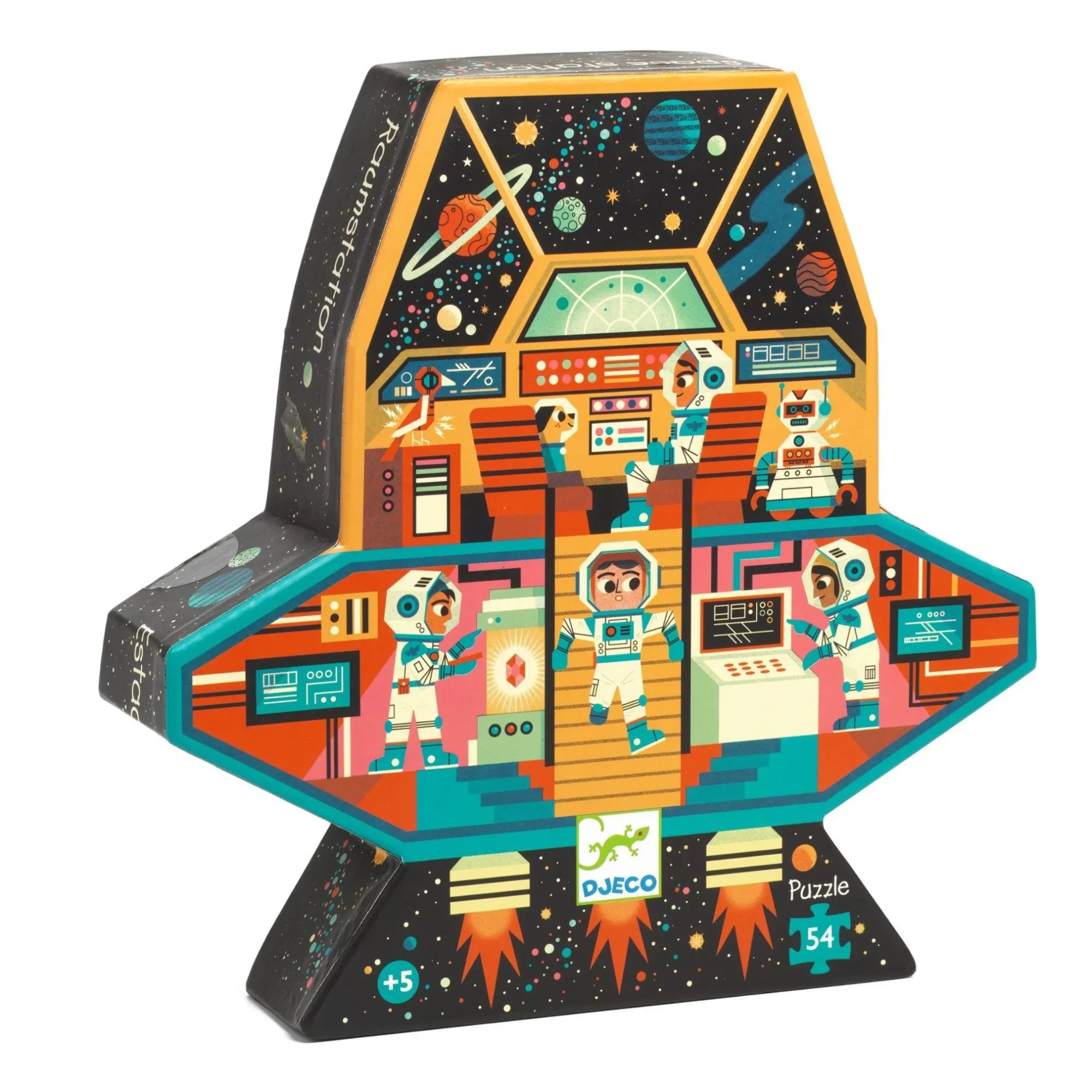 Djeco - Space Station Puzzle - 54 Pieces