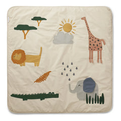 Liewood - Glenn Safari Organic Cotton Play Mat | Sand
