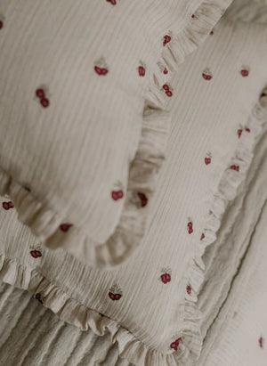 garbo&friends - Rosehip Ruffled Pillowcase